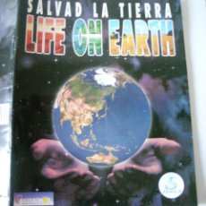Coleccionismo Álbumes: SALVAD LA TIERRA - LIFE ON EARTH - SOLO ÁLBUM CON 12 CROMOS. Lote 163564430