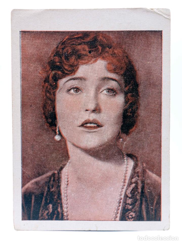 Collezionismo Album: CROMO CINE. COLECCI&Oacute;N DE 19 ARTISTAS DE FAMA MUNDIAL 3&ordf; Serie n&ordm; 6. AGNES AYRES Circa 1930