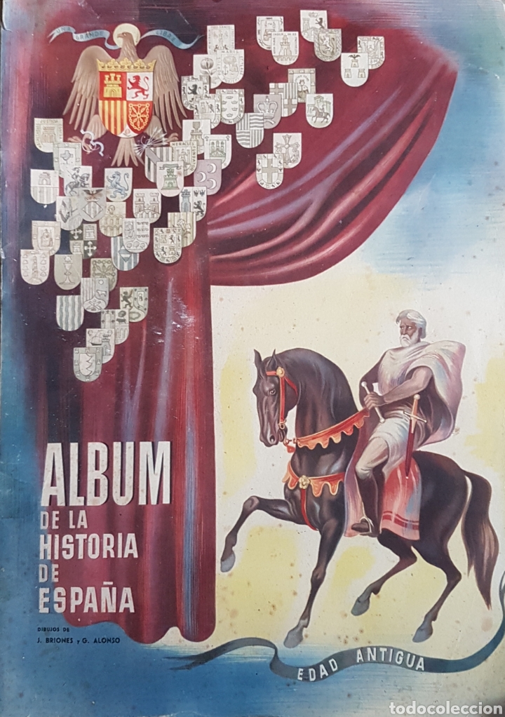 Collezionismo Album: &Aacute;lbum cromos historia de Espa&ntilde;a &eacute;poca antigua