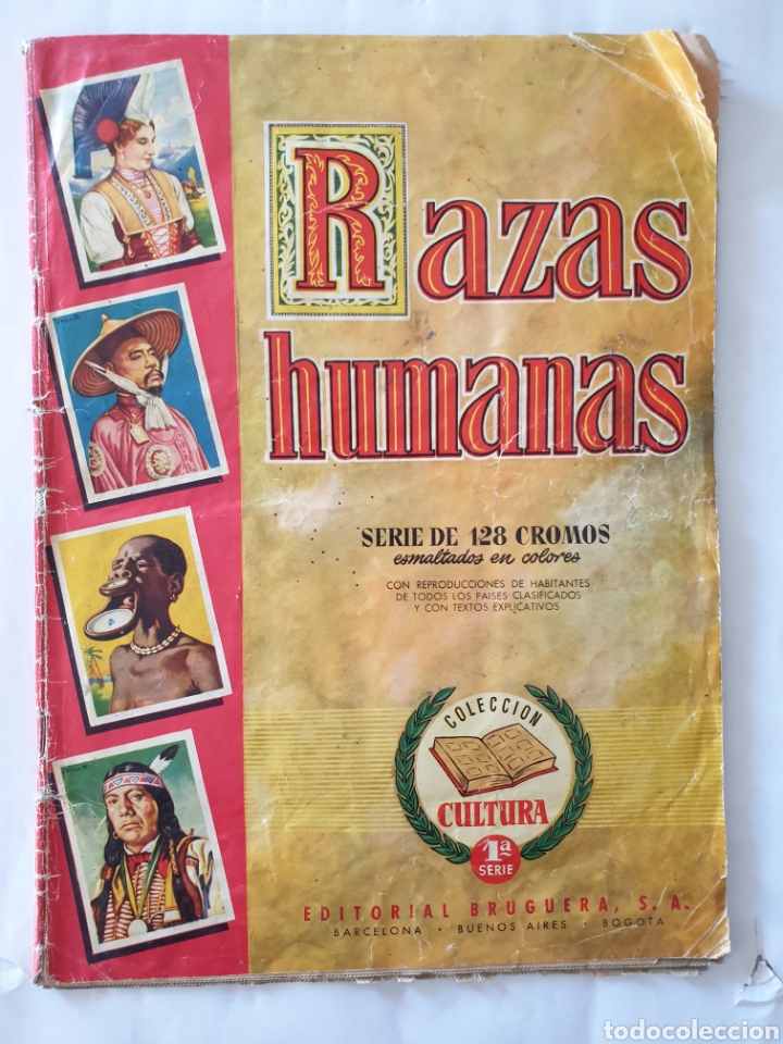 Coleccionismo &aacute;lbumes: Album Razas humanas - Foto 1