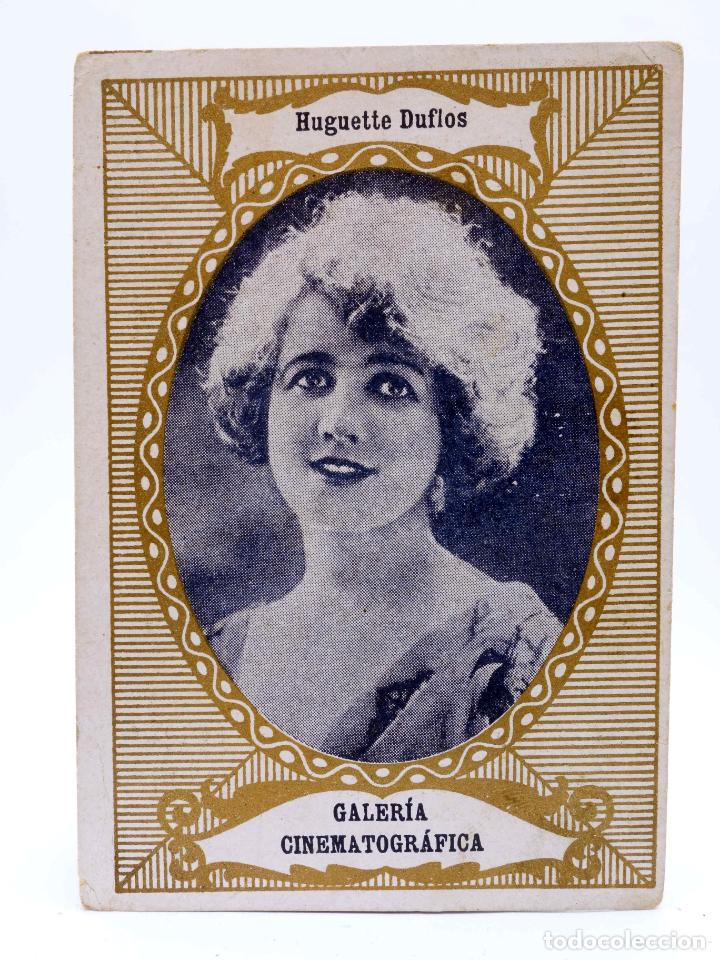 Collezionismo Album: CROMO GALER&Iacute;A CINEMATOGR&Aacute;FICA Serie A n&ordm; 2. HUGUETTE DUFLOS. Chocolates Riucord, Circa 1930