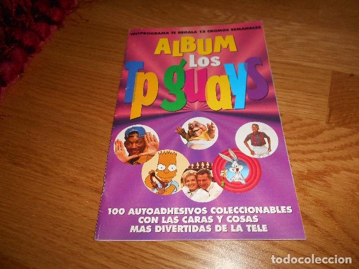Collectionnisme Albums: ALBUM CROMOS NO COMPLETO TP GUAYS A&Ntilde;OS 90 TELEPROGRAMA SIMPSON-PRINCIPE BEL AIR-UN DOS TRES
