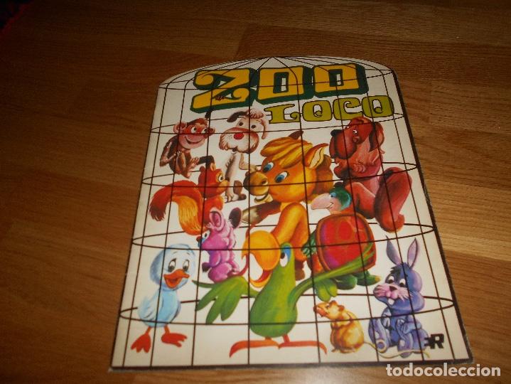 Collezionismo Album: ALBUM DE CROMOS INCOMPLETO, ZOO LOCO ROLLAN 1973 VACIO PLANCHA PERFECTO MUY RARO