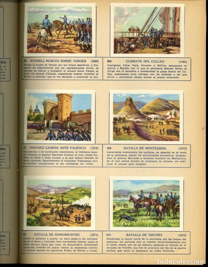 Coleccionismo &aacute;lbumes: Guerras de Espa&ntilde;a. Barcicrom 1962 - Foto 9