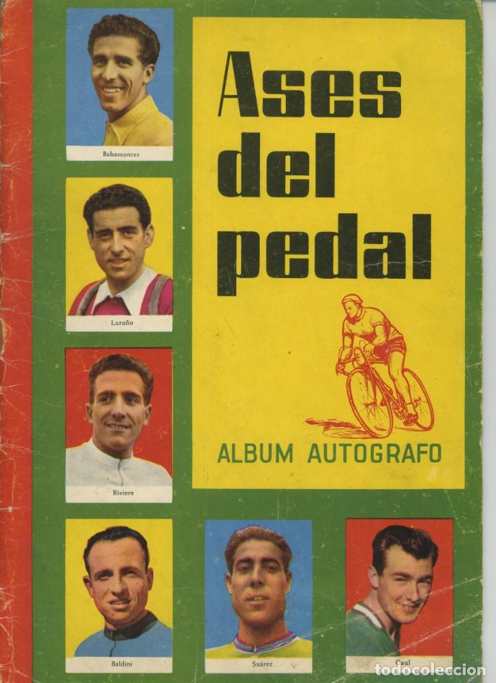 Colecionismo Cadernetas: Ases del pedal -&aacute;lbum aut&oacute;grafo. 1960