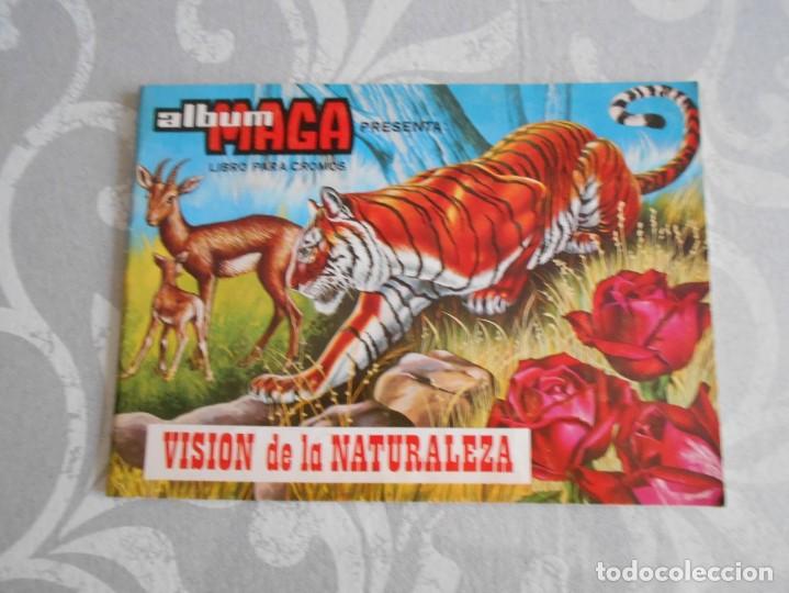 Collezionismo Album: album de cromos de maga vision de la naturaleza