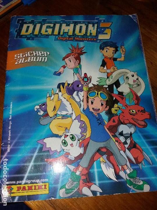 Collectable Incomplete Albums: ALBUM DIGIMON 3 CON 94 CROMOS