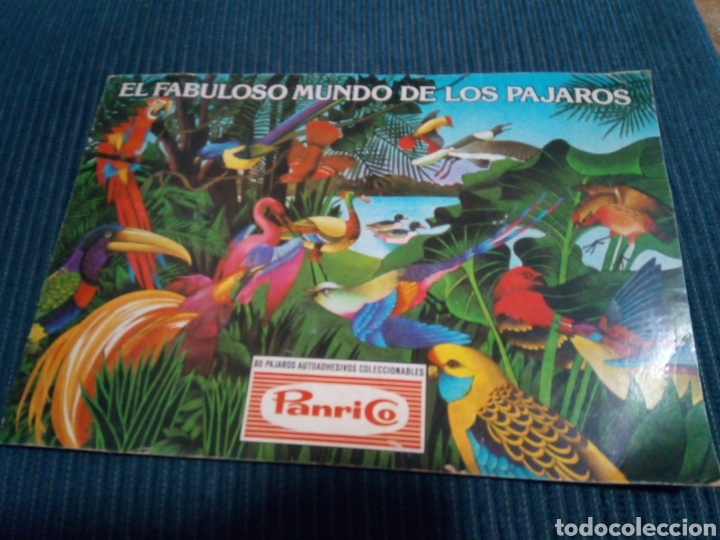 Collezionismo Album: album el fabuloso mundo de los pajaros panrico con 41 cromos