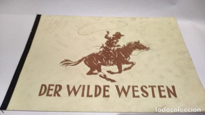 Collectable Incomplete Albums: DER WILDE WESTEN &Aacute;LBUM CROMOS VACIO