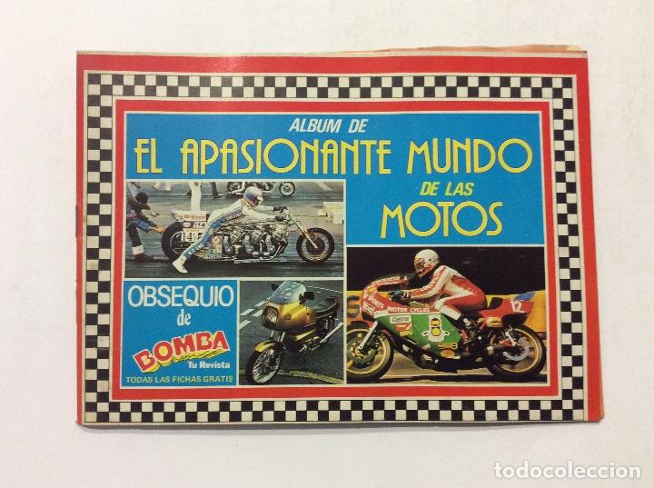 Collezionismo Album: &Aacute;LBUM EL APASIONANTE MUNDO DE LAS MOTOS OBSEQUIO PRONTO