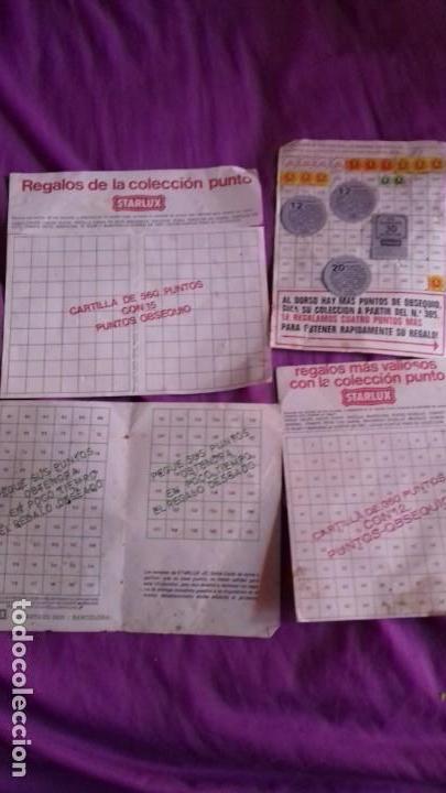 Collezionismo Album: 4 antiguo album de cromos de promocion starlux a&ntilde;os 70.pocos cromos manchado y rotura