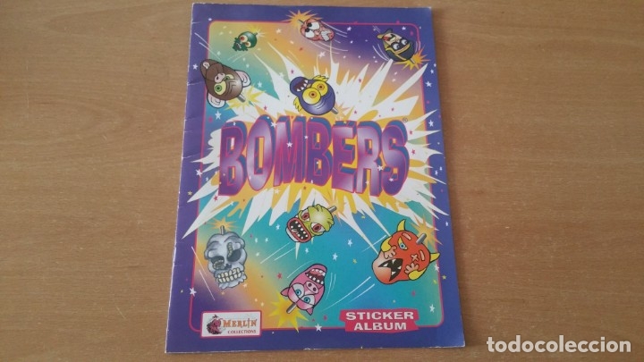 Colecionismo Cadernetas: &Aacute;lbum BOMBERS vac&iacute;o Merlin collections raro