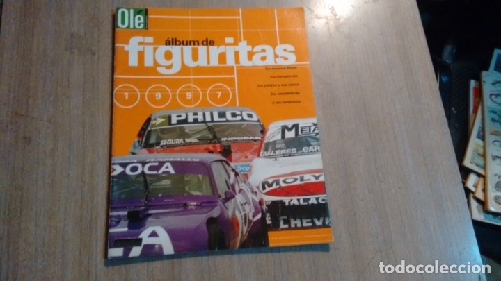 Collectable Incomplete Albums: ALBUM DE FIGURITAS OLE - VACIO - 97- AUTOMOVILISMO -