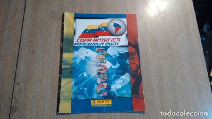 Collectable Incomplete Albums: ALBUM - COPA AMERICA VENEZUELA 2007 -