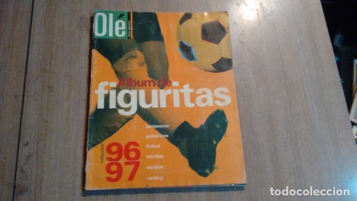 Collectable Incomplete Albums: ALBUM DE FIGURITAS OLE - 97 % LLENO - A&Ntilde;O 1996 - 1997 -