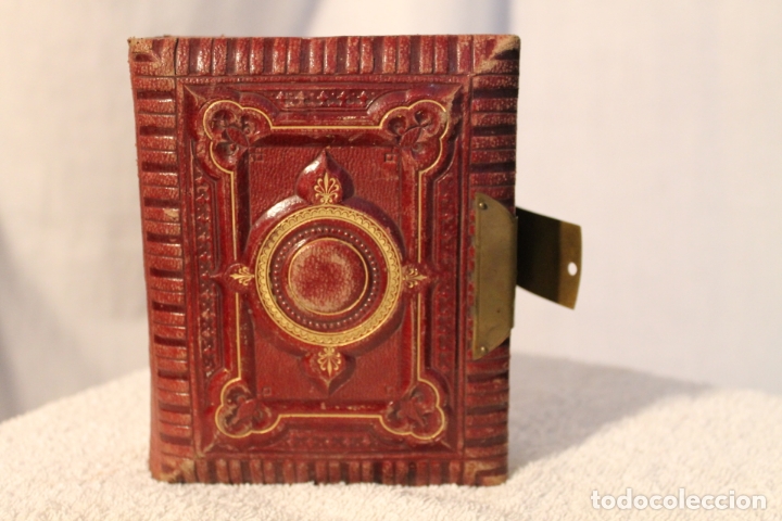 Collectionnisme Albums: ALB&Uacute;M DE FOTOS HACIA 1920, DE PIEL CON CIERRE DE METAL