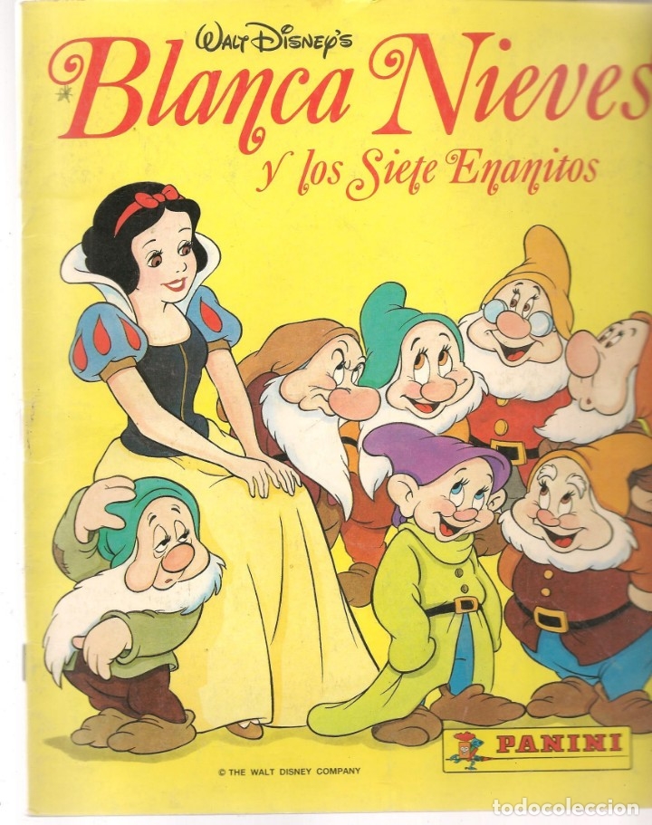 Collezionismo Album: BLANCA NIEVES Y LOS SIETE ENANITOS. PANINI. FALTAN 40 CROMOS. (ST/PN1)