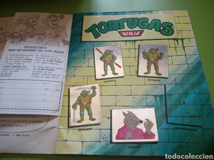 Coleccionismo &aacute;lbumes: Tortugas ninja - Foto 3