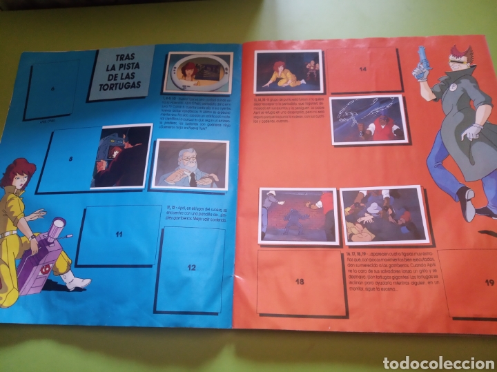 Coleccionismo &aacute;lbumes: Tortugas ninja - Foto 4