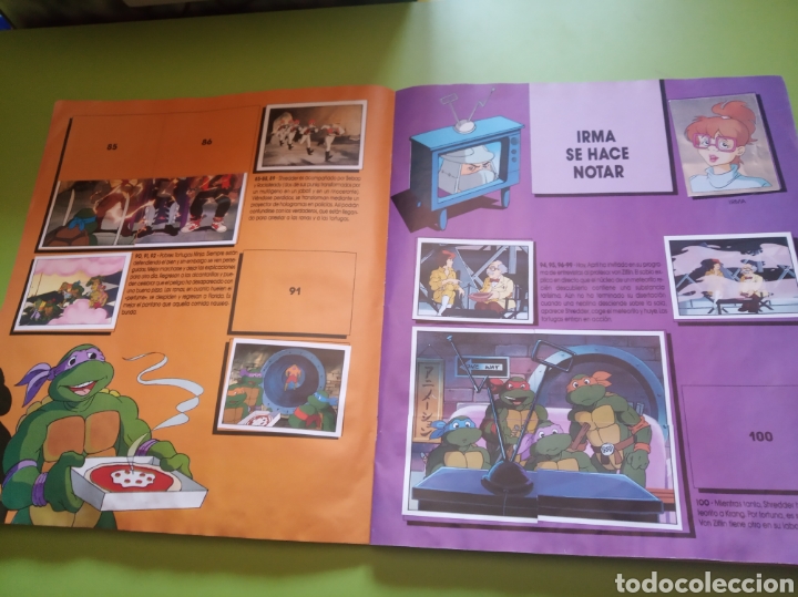 Coleccionismo &aacute;lbumes: Tortugas ninja - Foto 9