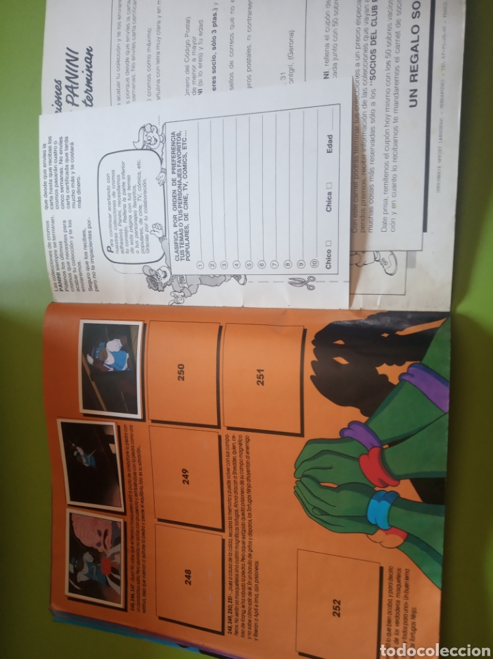 Coleccionismo &aacute;lbumes: Tortugas ninja - Foto 19