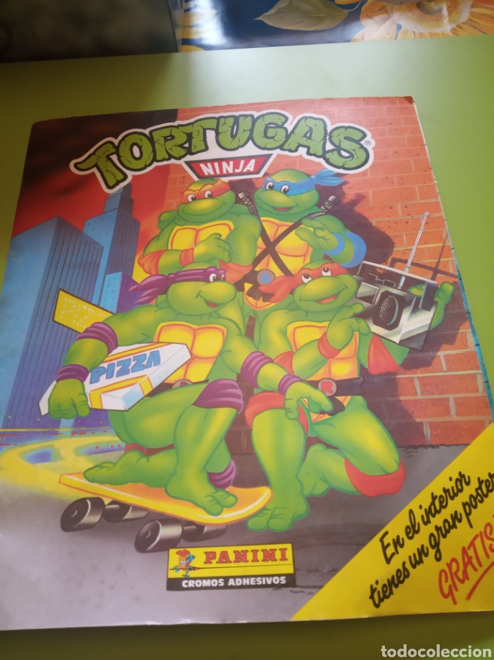Coleccionismo &aacute;lbumes: Tortugas ninja - Foto 1