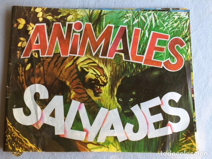 Coleccionismo &aacute;lbumes: Animales salvajes - Foto 1