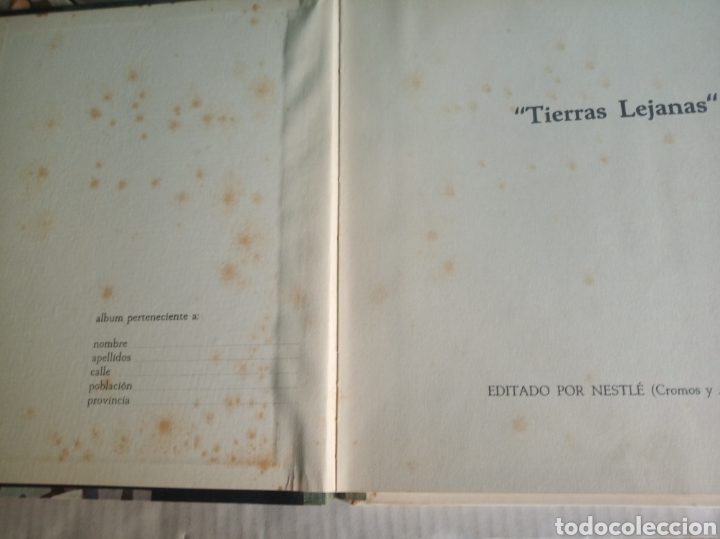Coleccionismo &aacute;lbumes: Tierras lejanas - Foto 2