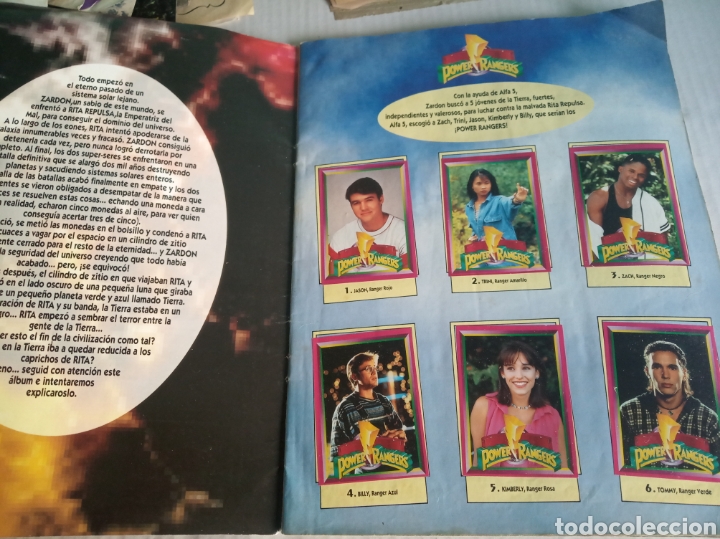 Coleccionismo &aacute;lbumes: Power Rangers - Foto 2