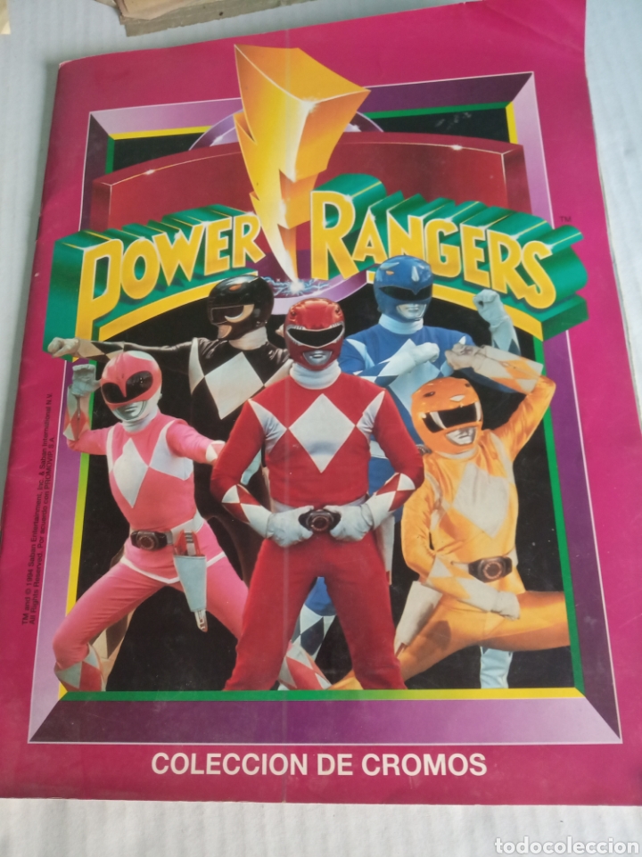 Coleccionismo &aacute;lbumes: Power Rangers - Foto 1