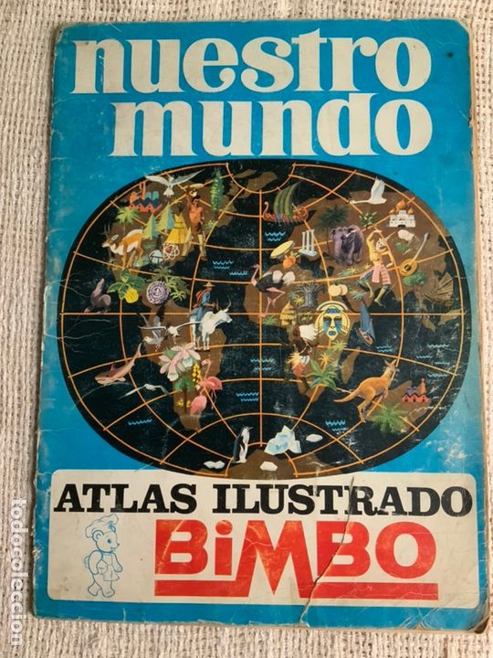Collectable Incomplete Albums: Album nuestro mundo 1 de Bimbo - COMPLETO A FALTA DE EL CROMO 74