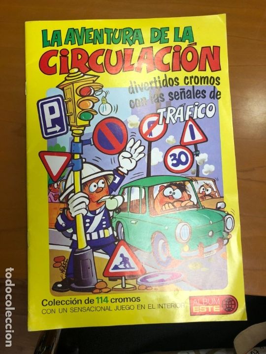 Collectionnisme Albums: la aventura de la circulacion album plancha no tiene cromos con juego incorporado