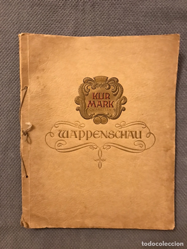Collectable Incomplete Albums: KUR MARK Cigaretten Escudos de Armas del Mundo. UNA BELLEZA. Por completar... (h.1930?)
