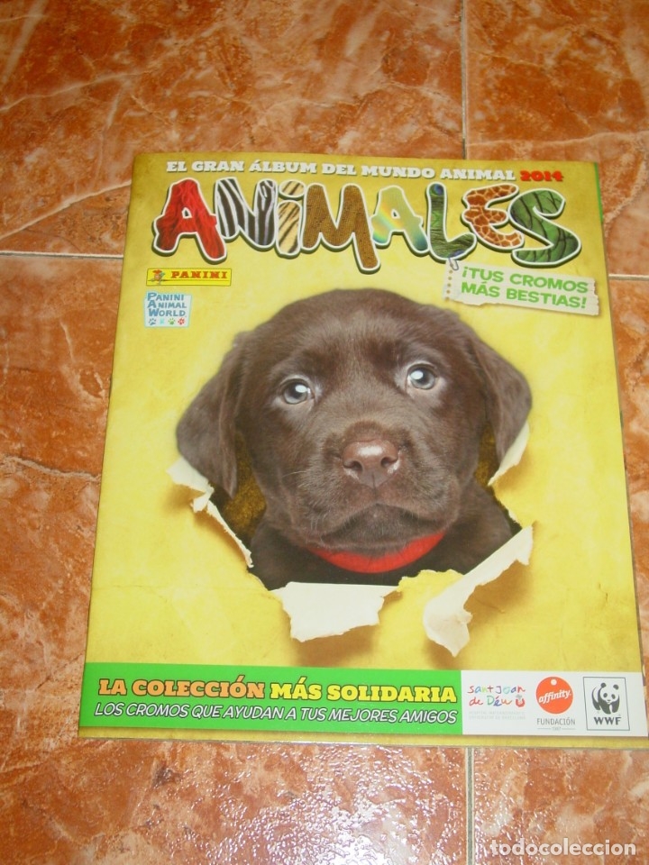 Collectable Incomplete Albums: &Aacute;LBUM NUEVO PLANCHA Y VAC&Iacute;O DE PANINI: EL GRAN &Aacute;LBUM DEL MUNDO ANIMAL 2014