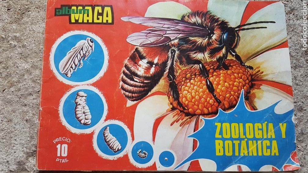Collezionismo Album: Album cromos Maga zoologia y botanica
