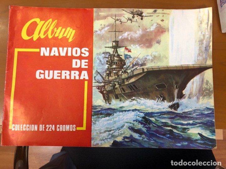 Collectionnisme Albums: navios de guerra con 151 cromos se estudia vender sueltos