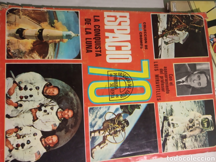 Collectionnisme Albums: Album ESPACIO la conquista de la luna
