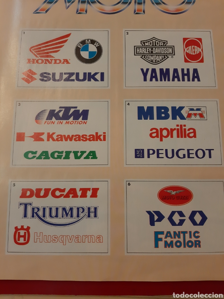 Coleccionismo &aacute;lbumes: Moto stickrs incompleti - Foto 2