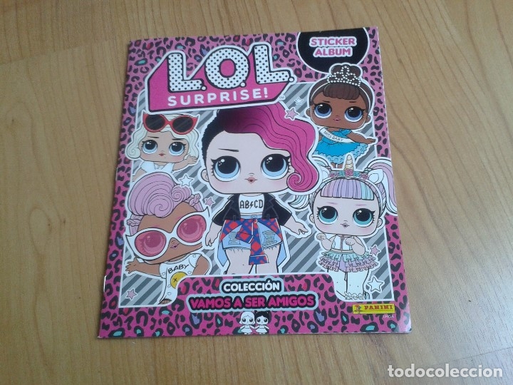 Collectionnisme Albums: &Aacute;lbum vac&iacute;o Plancha -- LOL Surprise ! -- Sticker -- Nuevo -- Colecci&oacute;n Vamos a se amigos -- Panini