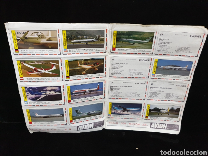 Coleccionismo &aacute;lbumes: Aviones, coleccion de cromos - Foto 5