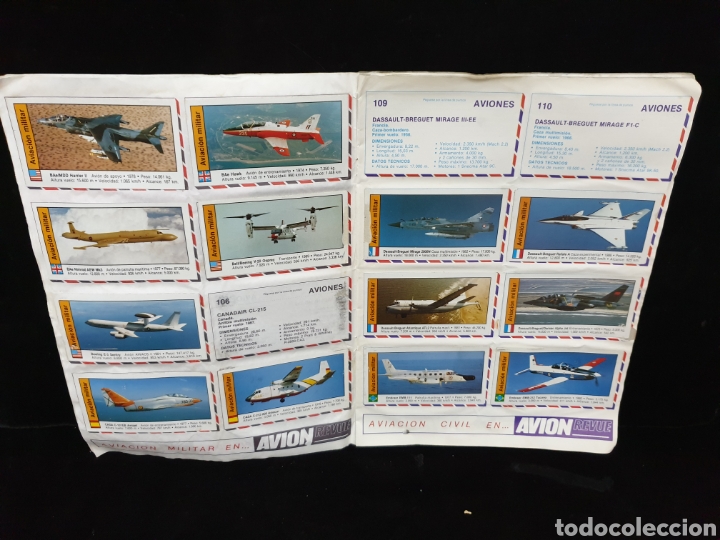 Coleccionismo &aacute;lbumes: Aviones, coleccion de cromos - Foto 9