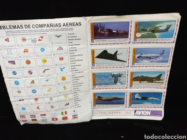 Coleccionismo &aacute;lbumes: Aviones, coleccion de cromos - Foto 11