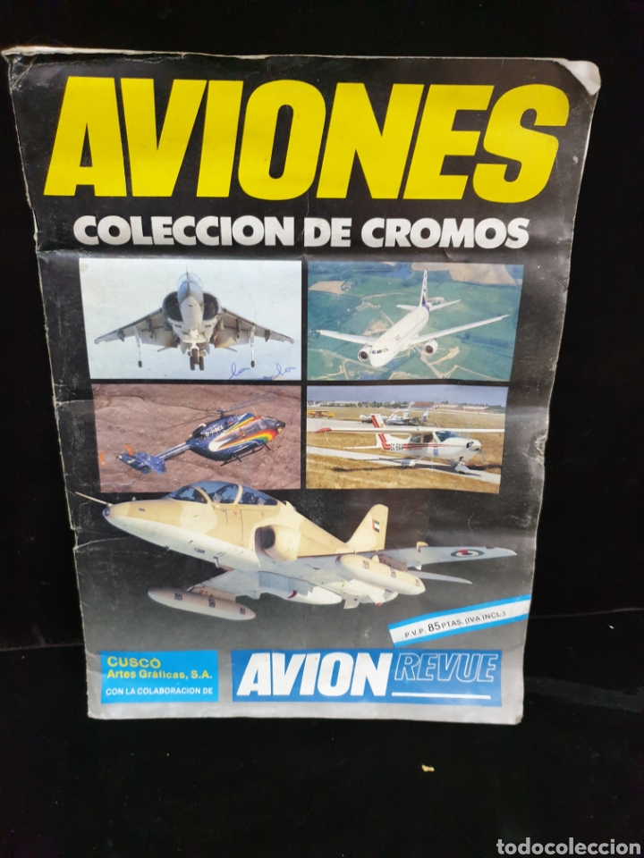 Coleccionismo &aacute;lbumes: Aviones, coleccion de cromos - Foto 1