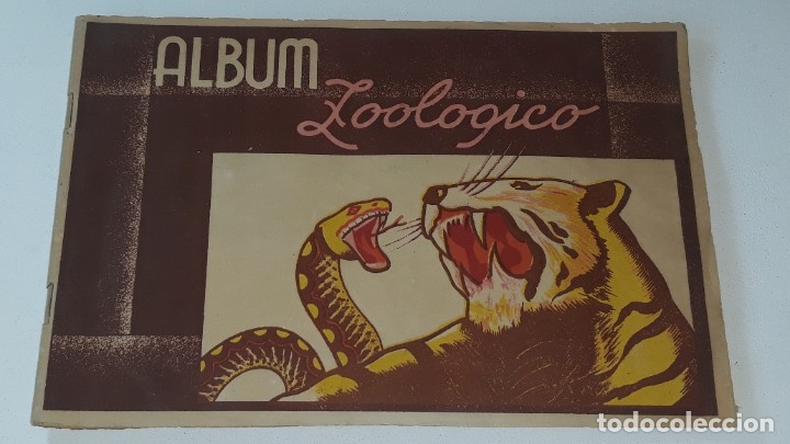 Collectionnisme Albums: ANTIGUO ALBUM DE CROMOS - ALBUM ZOOLOGICO - COMERCIAL AFER - A&Ntilde;OS 40