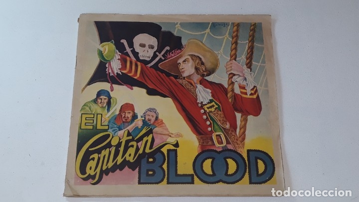 Collectionnisme Albums: ANTIGUO ALBUM DE CROMOS DE LA PELICULA  EL CAPITAN BLOOD - EDITORIAL FHER - A&Ntilde;OS 40