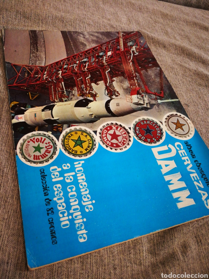 Collectionnisme Albums: &Aacute;LBUM HOMENAJE A LA CONQUISTA DEL ESPACIO- CERVEZAS DAMM, 1970.INCOMPLETO.