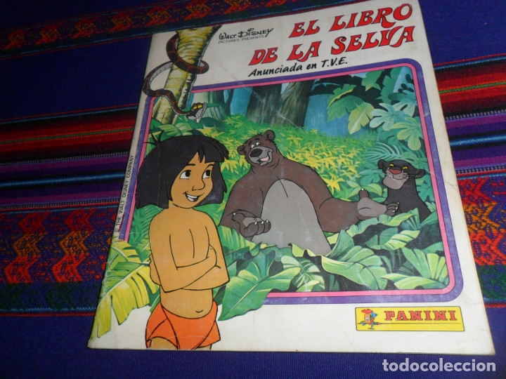 Coleccionismo &Aacute;lbumes: BUEN PRECIO, EL LIBRO DE LA SELVA INCOMPLETO FALTAN 109 DE 225 CROMOS. PANINI A&Ntilde;OS 90. WALT DISNEY.