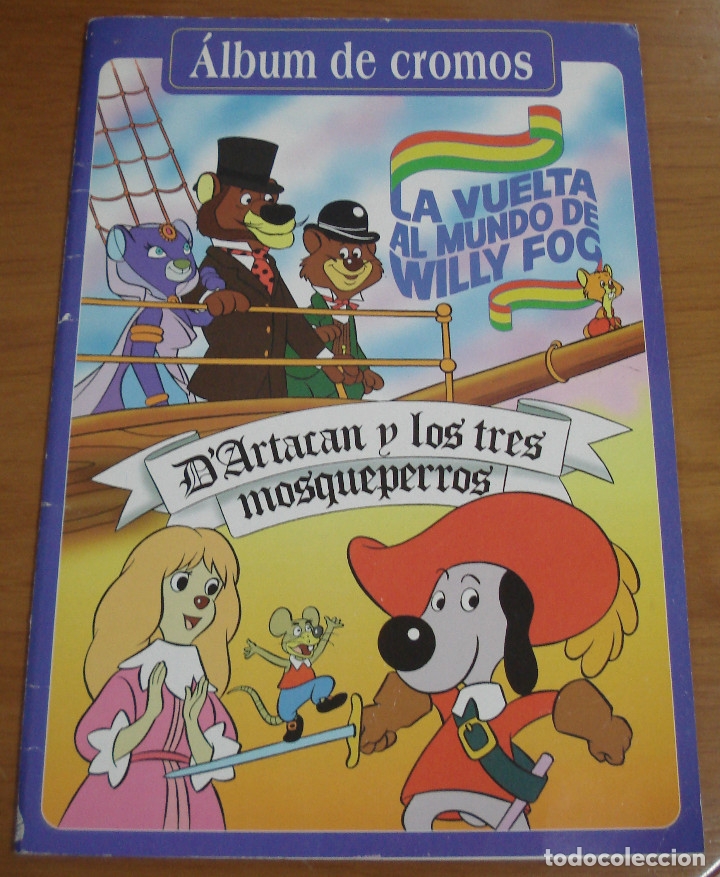Collectionnisme Albums: WILLY FOG Y D&acute;ARTACAN. PRECIOSO DOBLE &Aacute;LBUM DE CROMOS. 1983