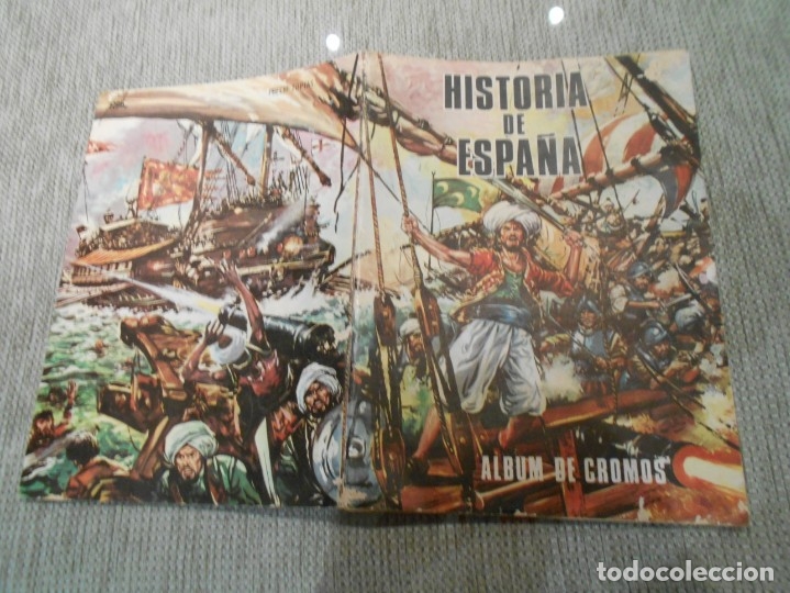Collectionnisme Albums: album de cromos de  historia  de espa&ntilde;a -incompleto