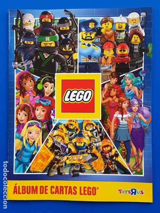 Collectionnisme Albums: ALBUM DE CARTAS LEGO TOYSRUS VACIO/SIN USAR